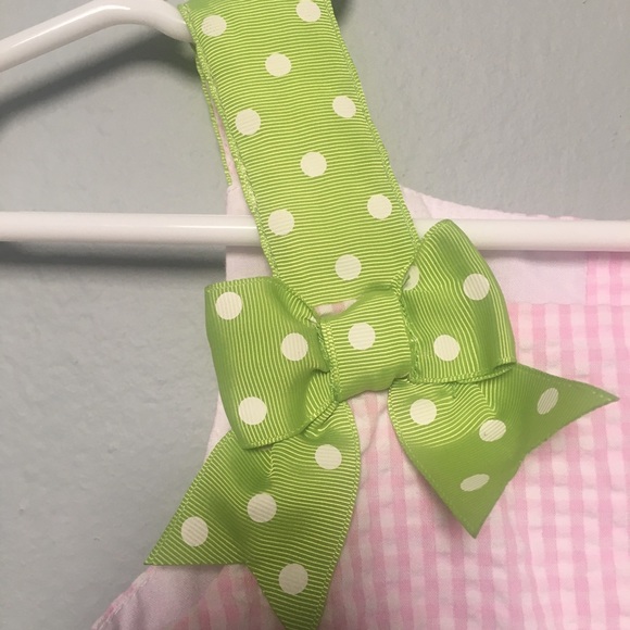 RARE EDITIONS Girls 6x Gingham Sundress - Picture 7 of 12